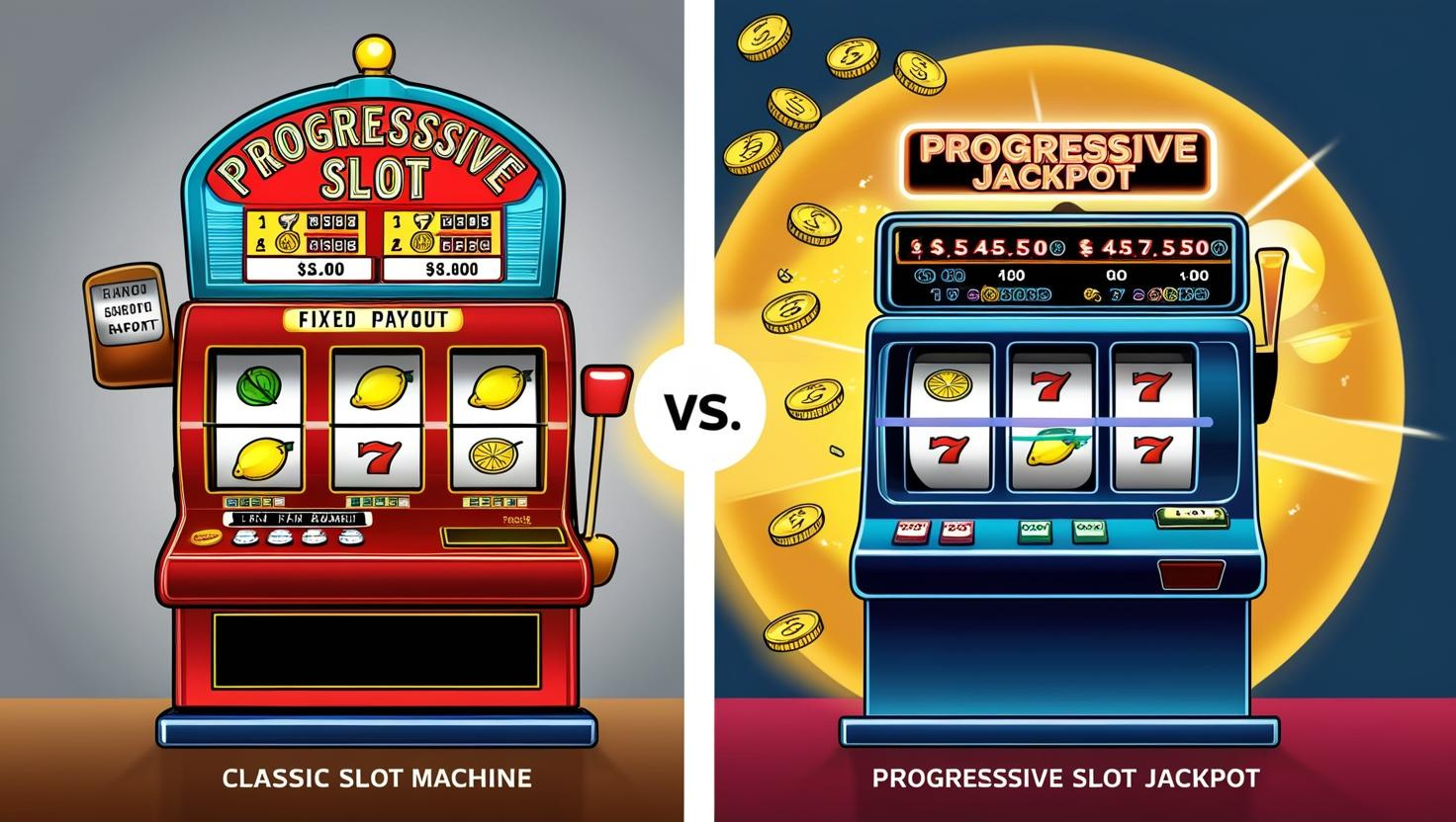 Slot Progresif Slot Biasa